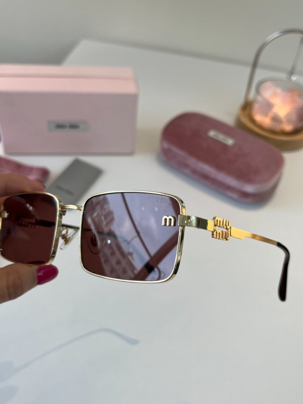 ✅NWT Authentic MIU MIU Sunglasses - Picture 5 of 10
